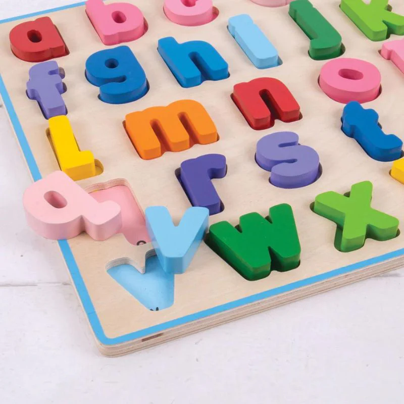 Bigjigs Toys Chunky Lowercase Alphabet Puzzle - Image 3