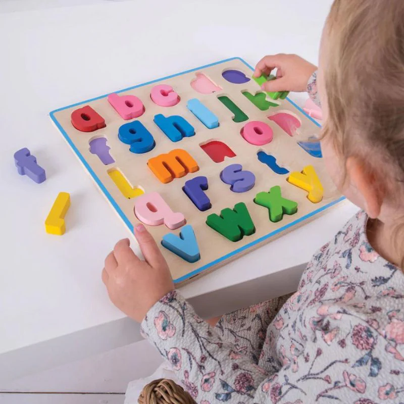 Bigjigs Toys Chunky Lowercase Alphabet Puzzle - Image 4