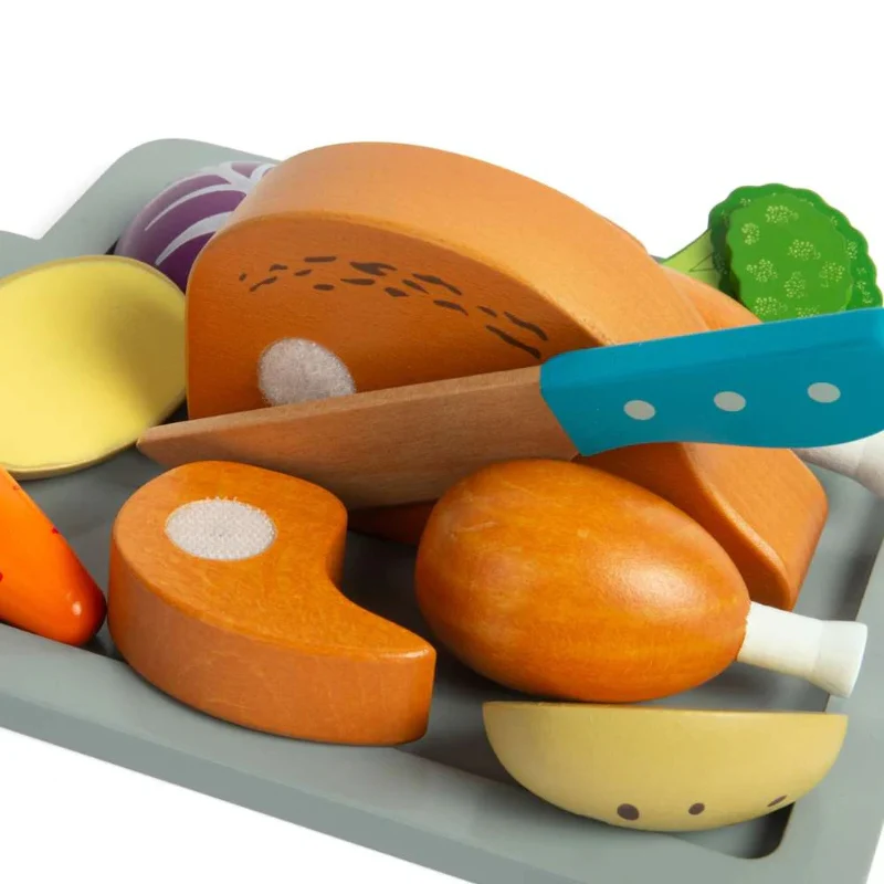 Bigjigs Toys Roast Dinner Set - Image 3