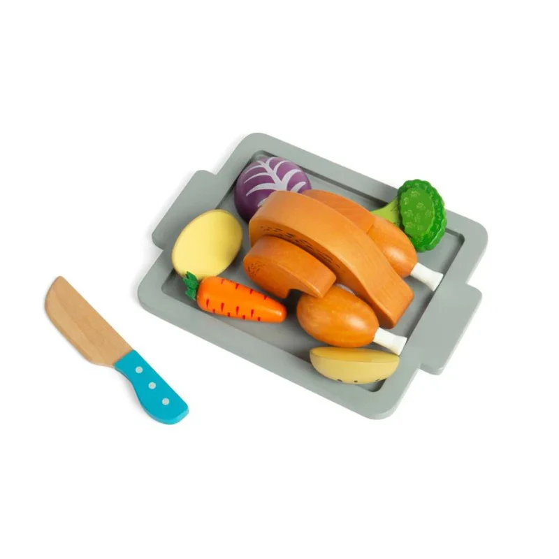 Bigjigs Toys Roast Dinner Set - Image 4