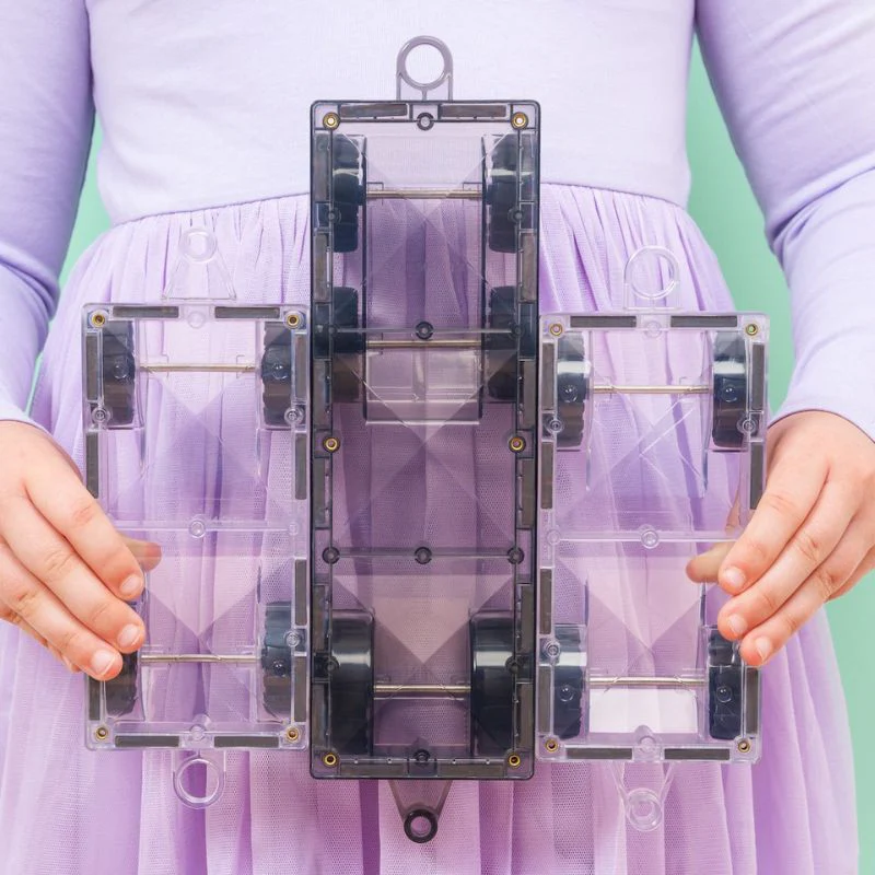 Connetix Magnetic Tiles 50 Piece Pastel Transport Pack - Image 13