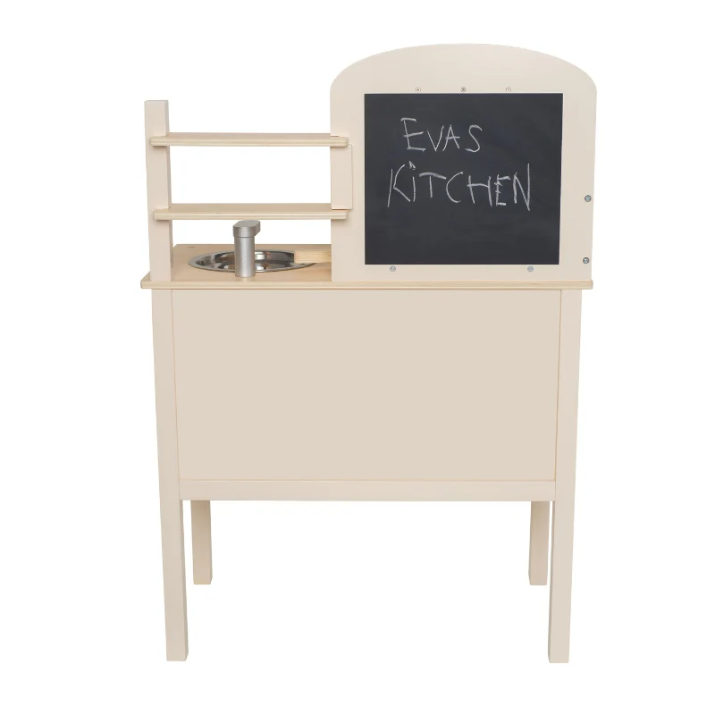 Jabadabado Wooden Play Kitchen - Cream - Image 4