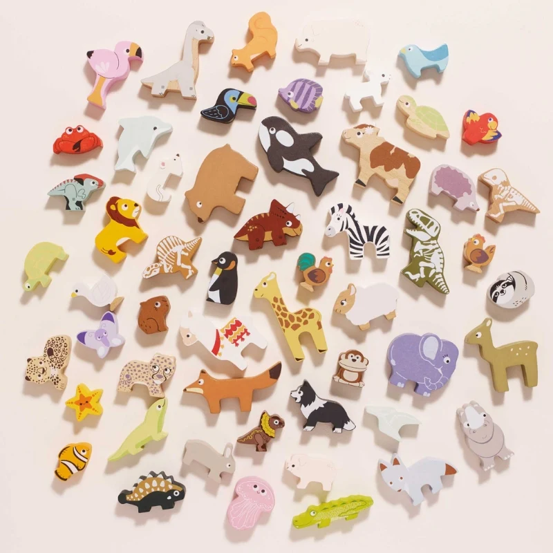 Le Toy Van Forest Stacking Animals & Bag - Image 5