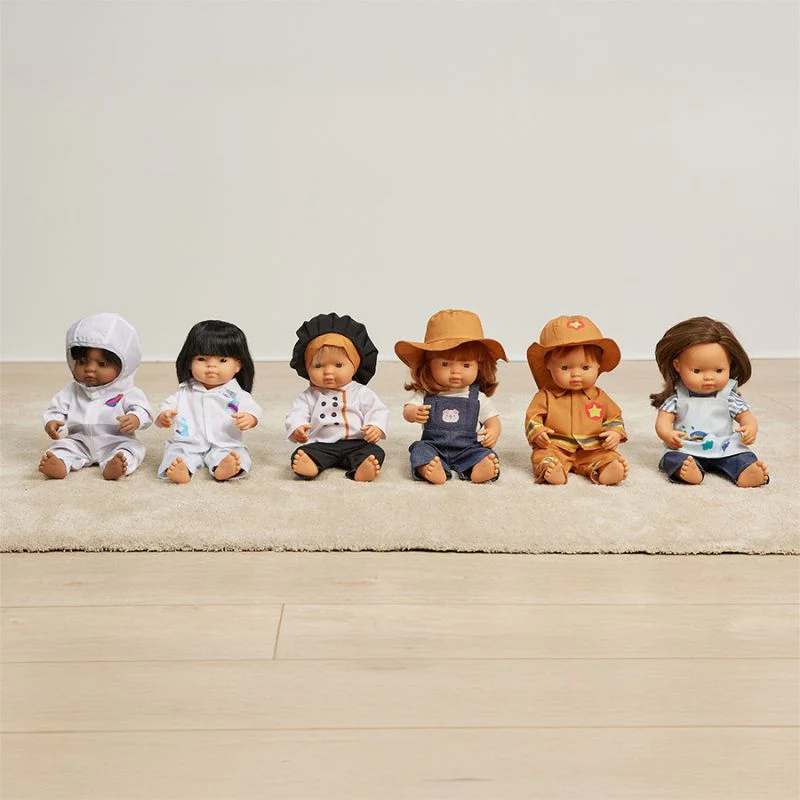 Miniland Doll Firefighter Outfit - 38cm - Image 3