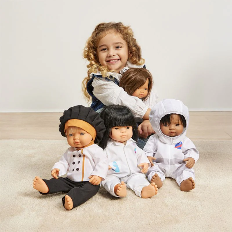 Miniland Doll Firefighter Outfit - 38cm - Image 5