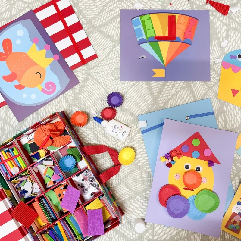My Creative Box Pets Carnival Collage Sensory Craft Box - Image 3