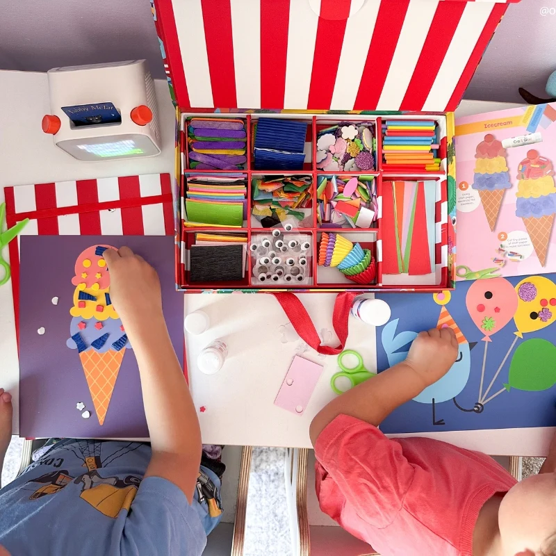 My Creative Box Pets Carnival Collage Sensory Craft Box - Image 4