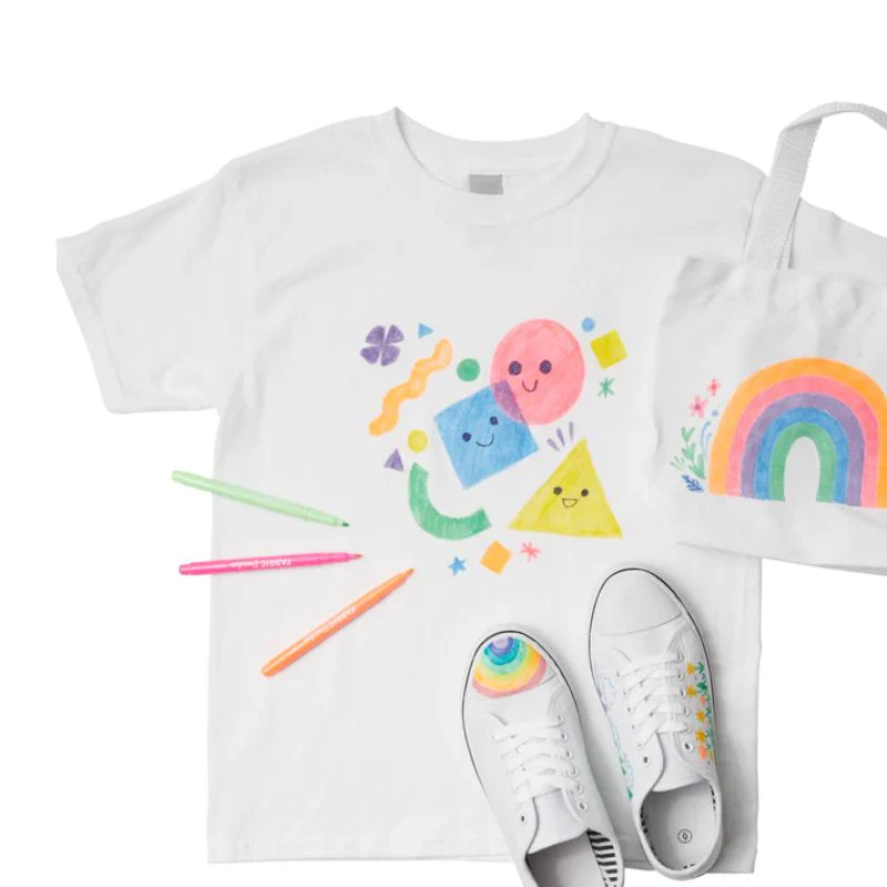 Ooly Fabric Doodlers Markers - Set of 12 - Image 3