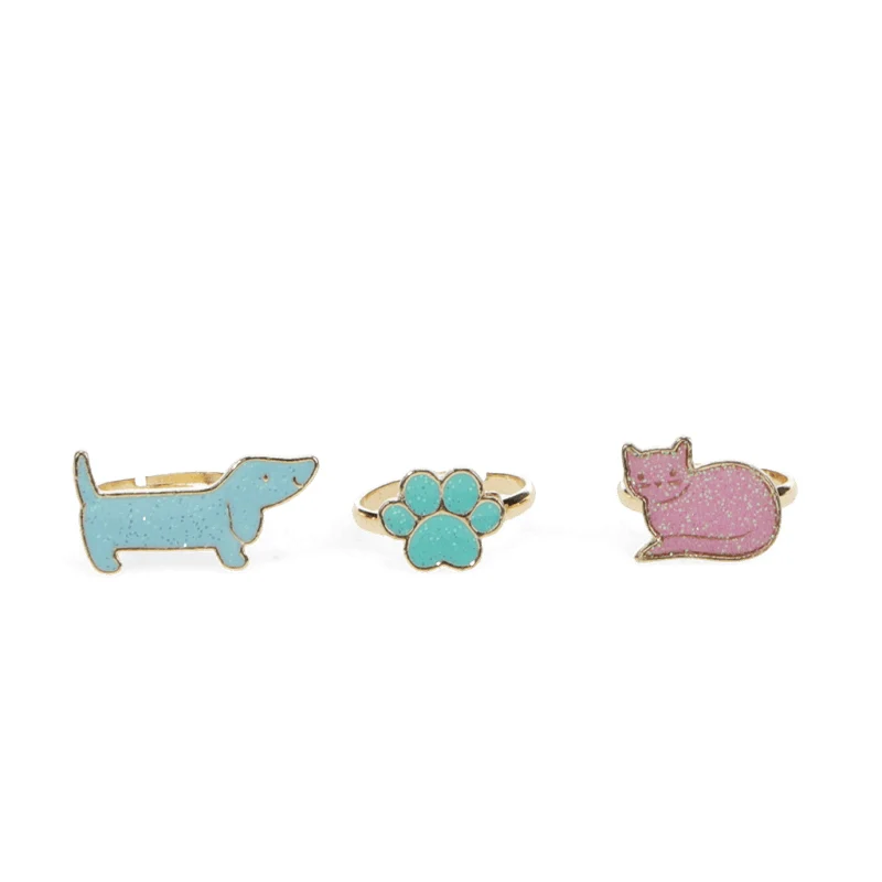 Rex London Dog and Cat Glitter Rings - Image 3