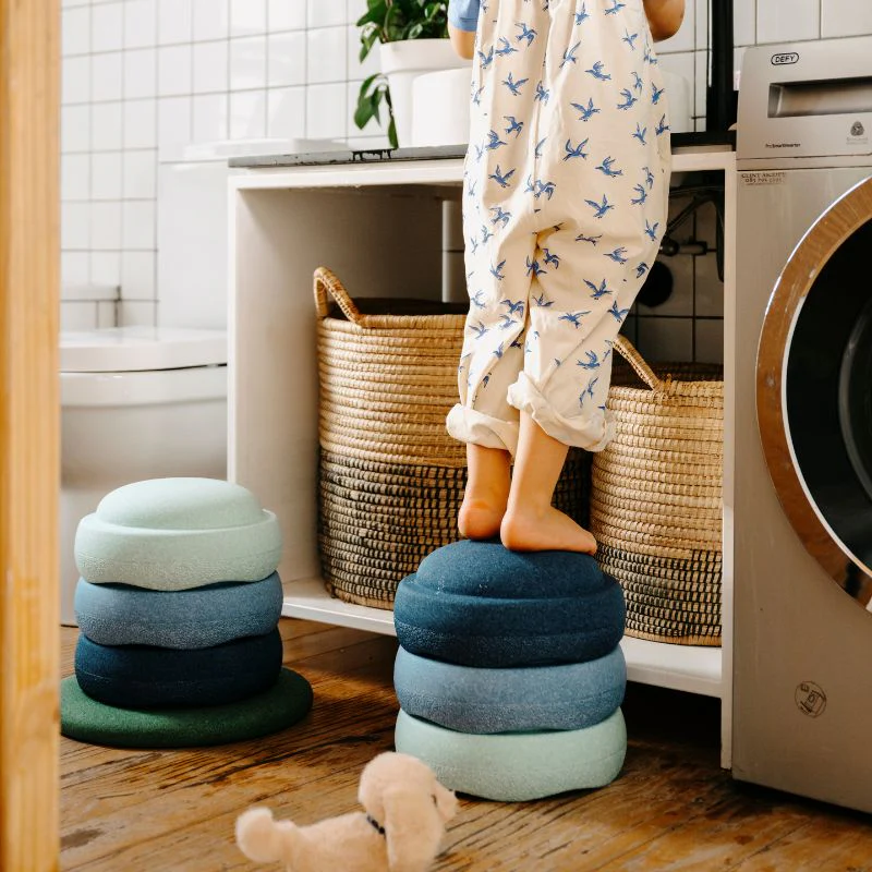 Stapelstein Stepping Stones - Waters and Greens 6+1 Set - Image 4