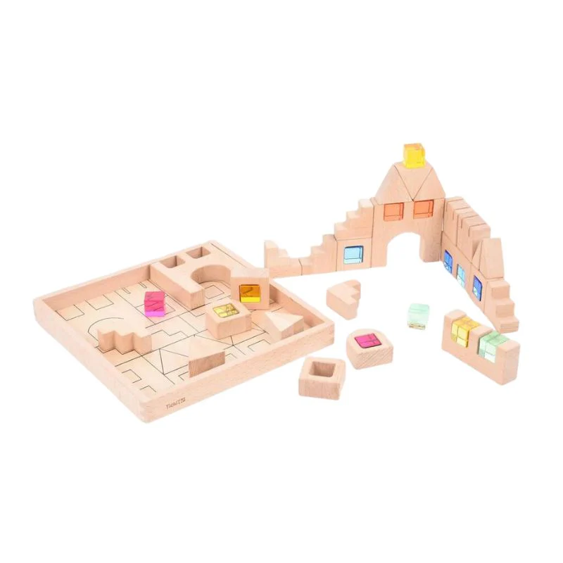 TickiT Wooden Building Gem Blocks - Image 8