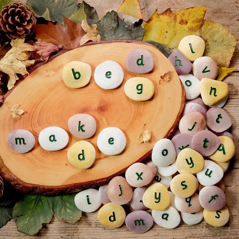 Yellow Door Alphabet Pebbles - Word Building Set - Image 3